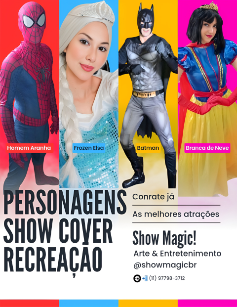Show Magic Arte e Entretenimento (11) 94859-4445 shows infantis